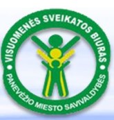 Panevėžio miesto savivaldybės Visuomenės sveikatos biuras logo
