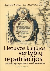 Knyga Lietuvos kulturos vertybių repatriacijos