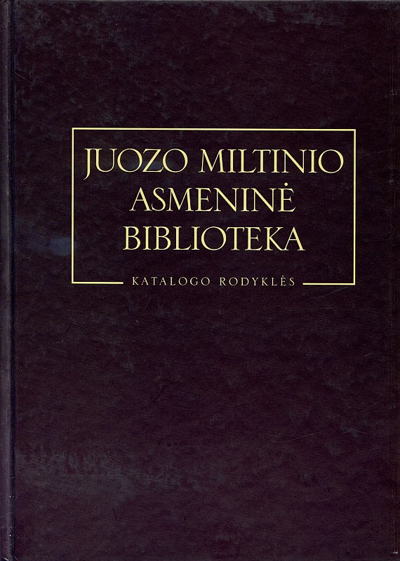 Miltinio asmenines bibl katalogo rodykles