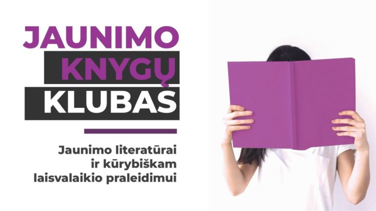 Jaunimo knygų klubo logo