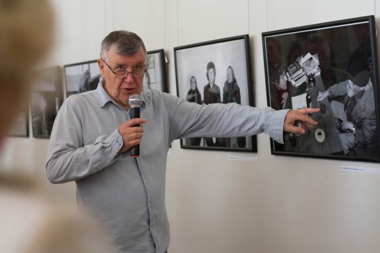 Stasys STASĮ supažindino su legendiniu režisieriumi Juozu Miltiniu