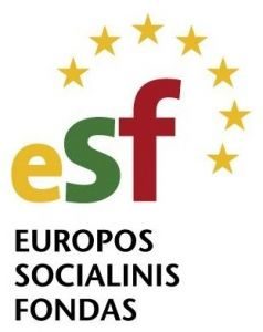 Europos socialinis fondas logo