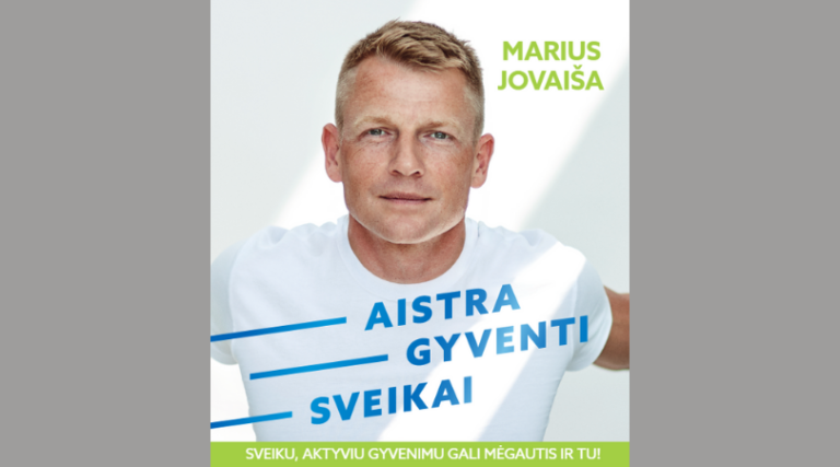 Mariaus Jovaišos knygos „Aistra gyventi sveikai“ viršelis