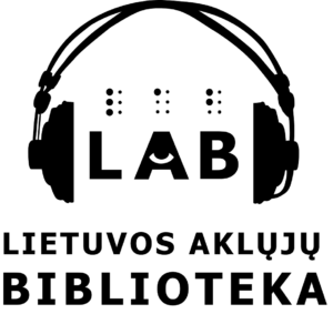 Lietuvos aklųjų bibliotekos logotipas