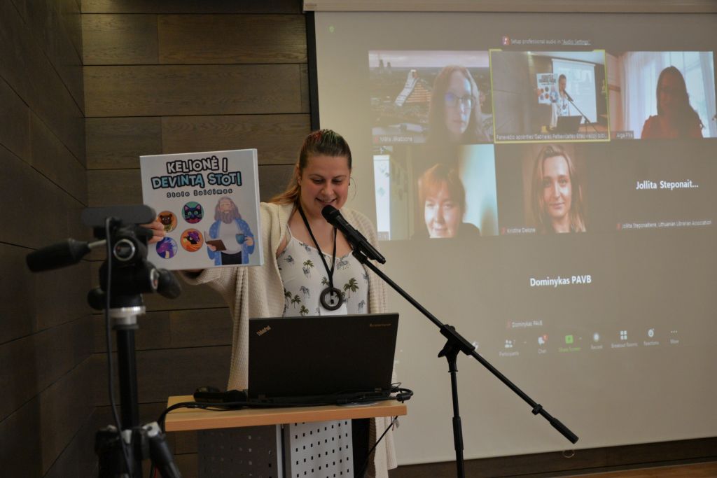 Lietuvos bibliotekininkų draugijos Jaunimo skyriaus koordinatorė Greta Kėvelaitienė