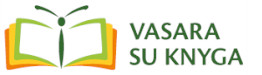 Vasara su knyga logotipas