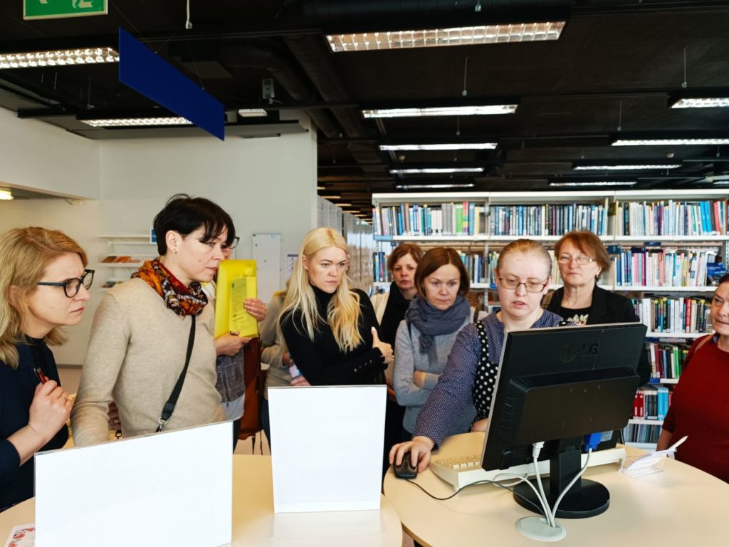 Visiting Parnu Central Library