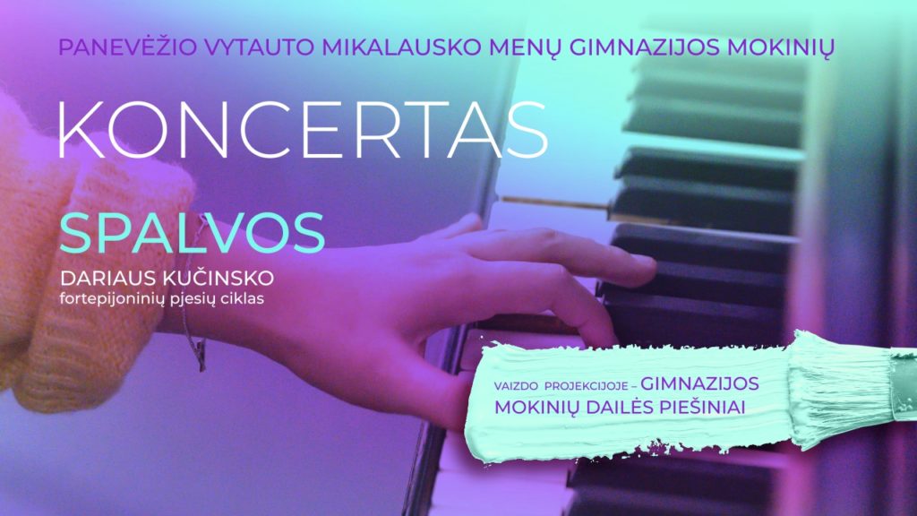 Jaunieji pianistai atliks Dariaus Kučinsko fortepijonines pjeses