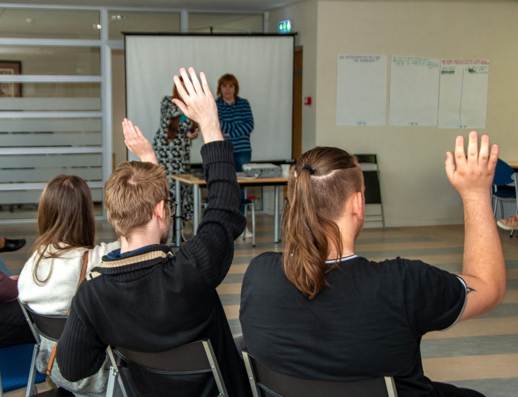 The Language Café has opened in the library