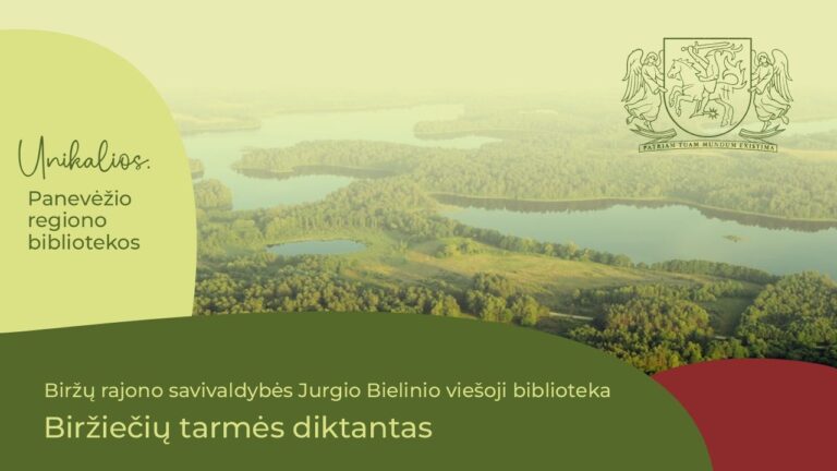 Ežerų ir žalios augmenijos panorama