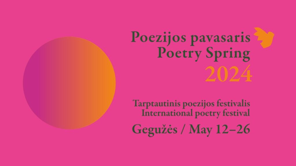 Panevėžyje – laukiamas festivalis „Poezijos pavasaris“ 2024
