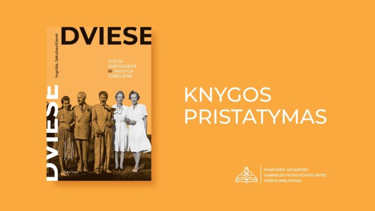 Knygos viršelis geltoname fone