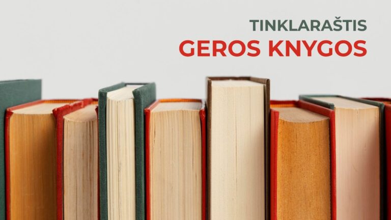 Sustatyta eilė knygų ir užrašas tinklaraštis Geros knygos