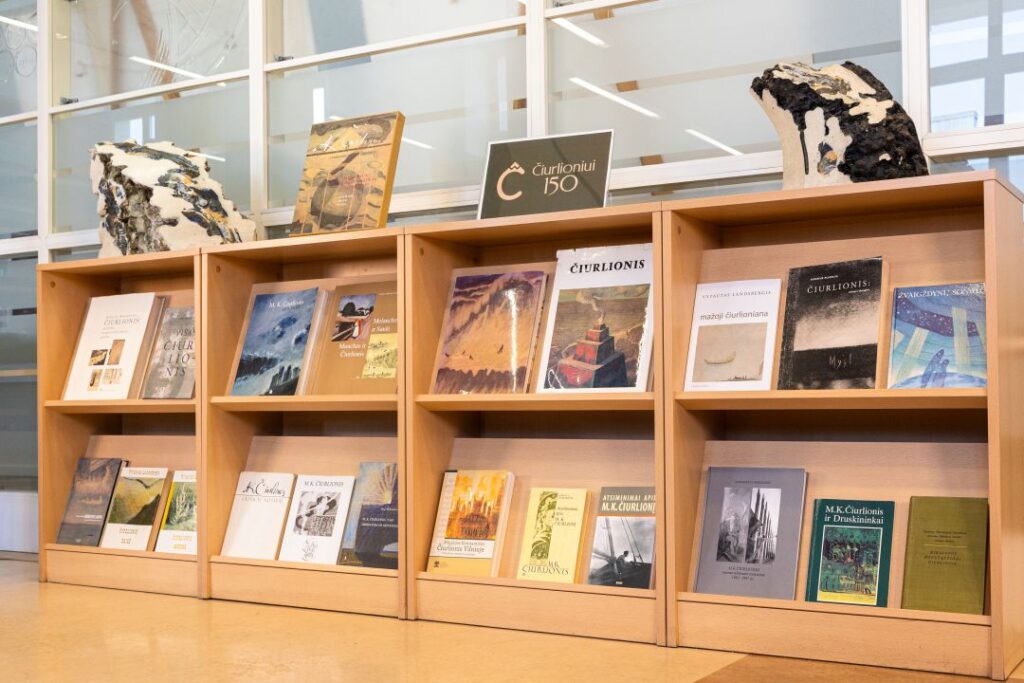 Bibliotekoje – reveransas Čiurlioniui