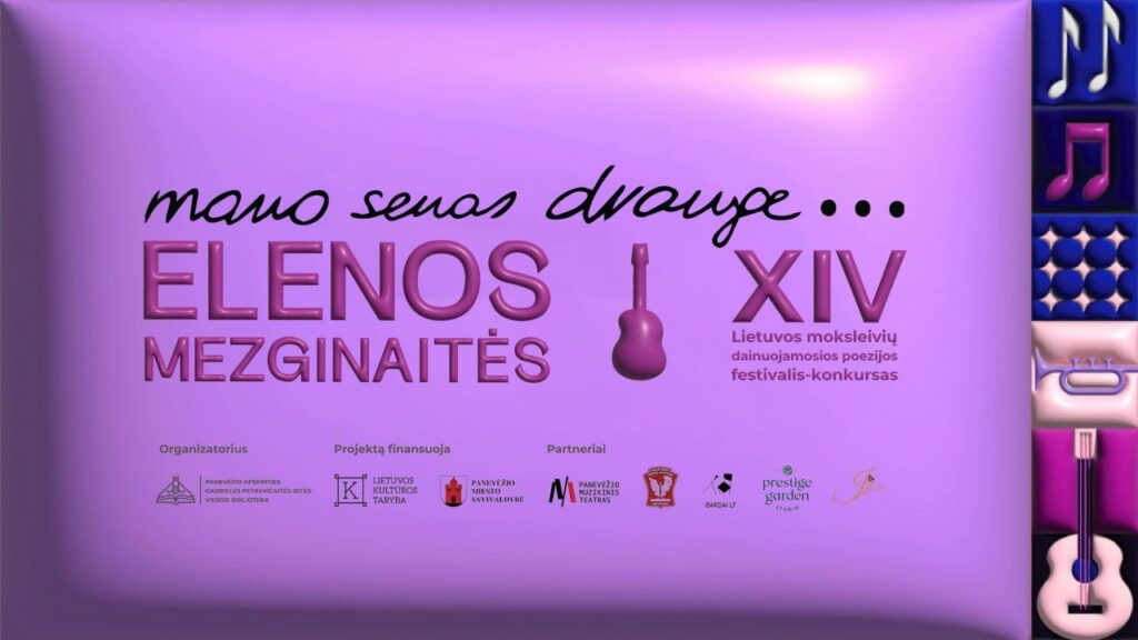 Elenos Mezginaitės XIV Lietuvos moksleivių dainuojamosios poezijos festivalis-konkursas