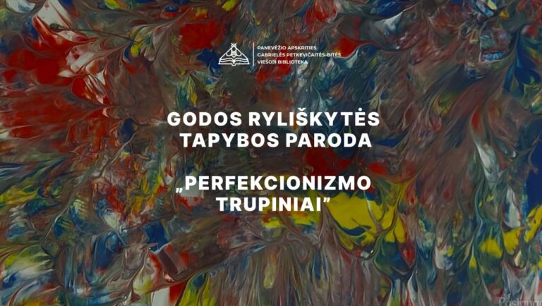 Įvairių spalvų abstrakti tapyba