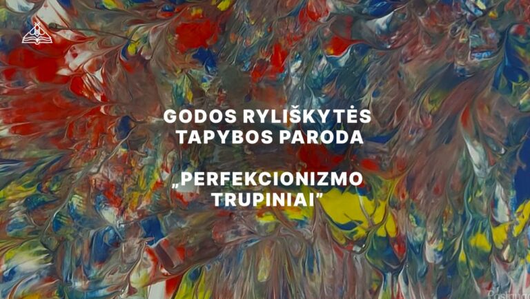 Įvairių spalvų abstrakti tapyba