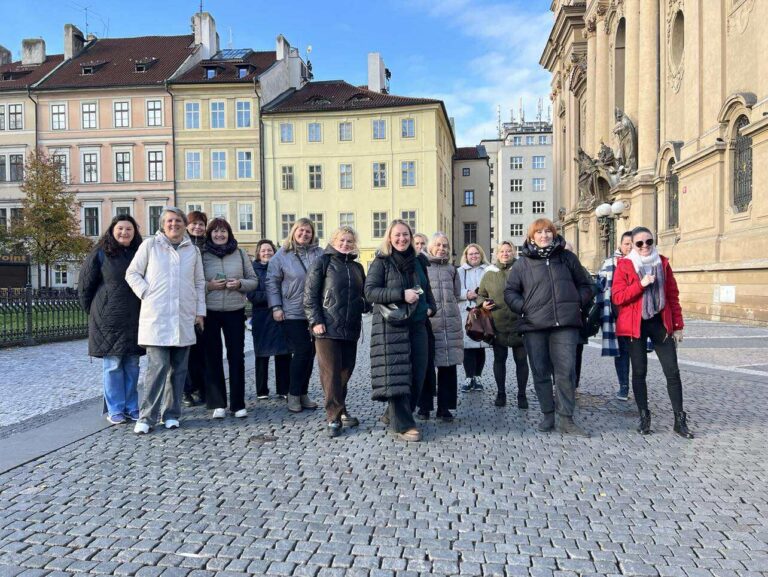 Panevėžio regiono bibliotekų specialistai Prahoje