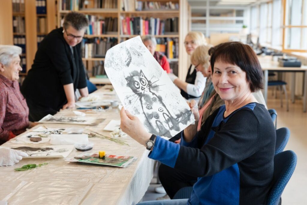 Bibliotekos „Socialinis receptas“ senjorams – stiprinti kūną ir dvasią