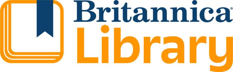 Britannica library duomenų bazės logo