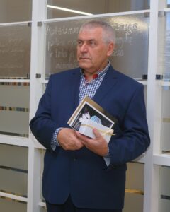 Stasys Eidrigevičius. Fotogr. V. Benašas. Panevėžys. 2016 03 31. PAVB skaitmeninis archyvas