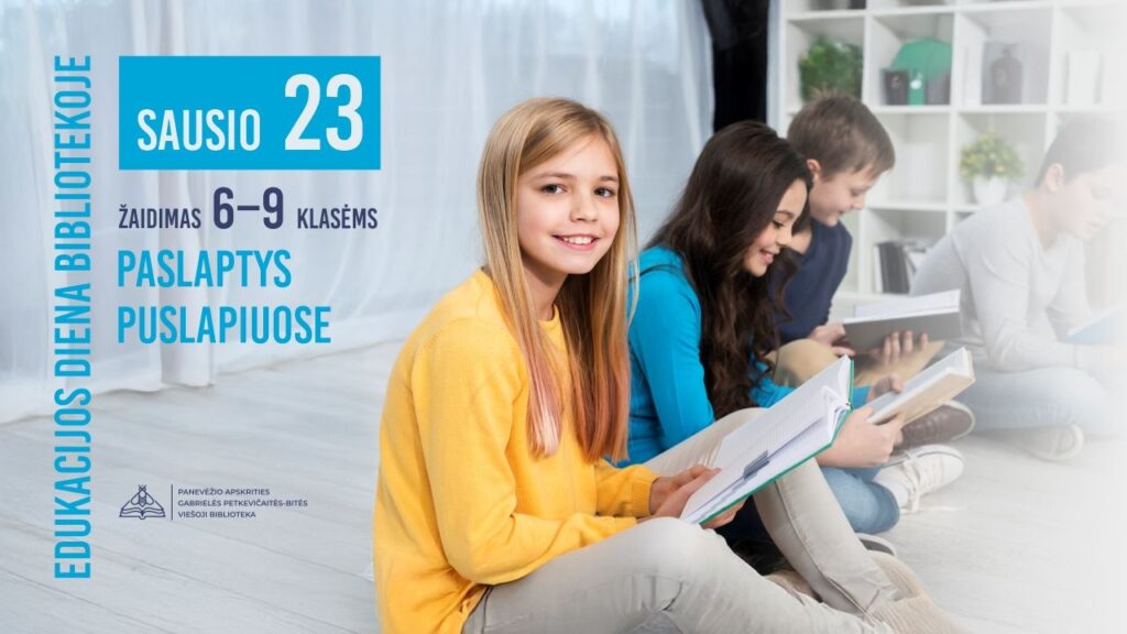 Edukacijos dienos proga – tyrinėti biblioteką