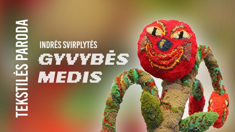 Kilpinio siuvinėjimo adata technika sukurtas objektas