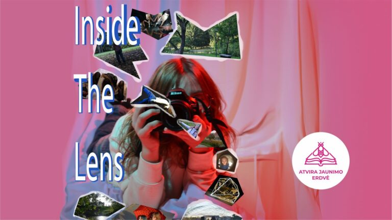 Klubo „Inside the Lens“ vizualas