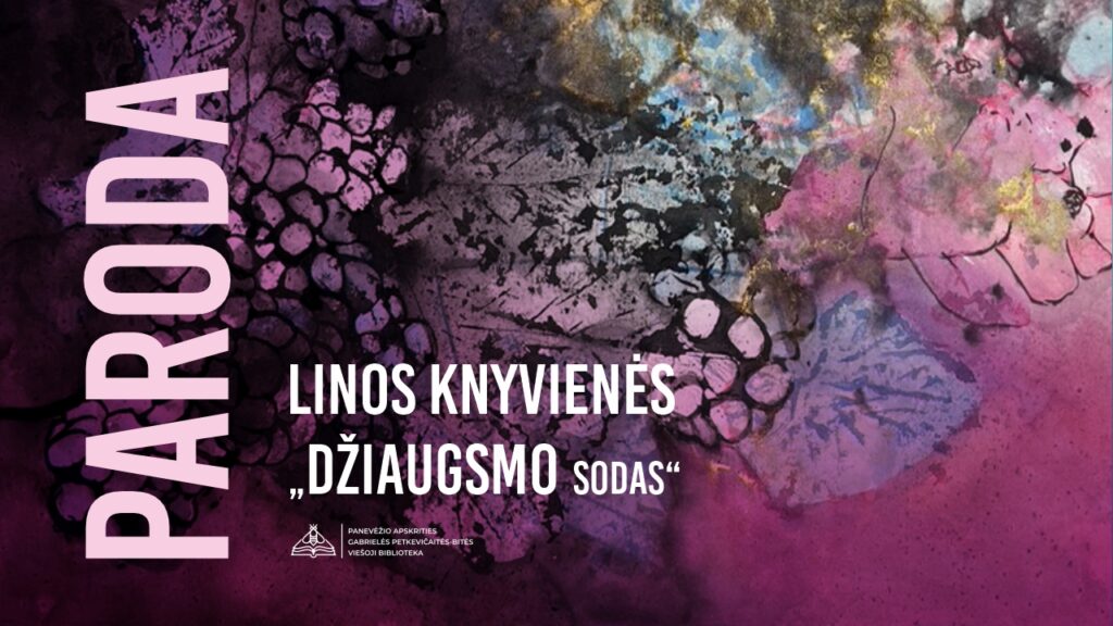 Bibliotekoje įsikurs „Džiaugsmo sodas“