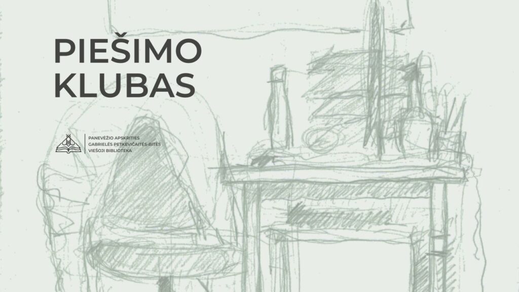 Piešimo klubas bibliotekoje