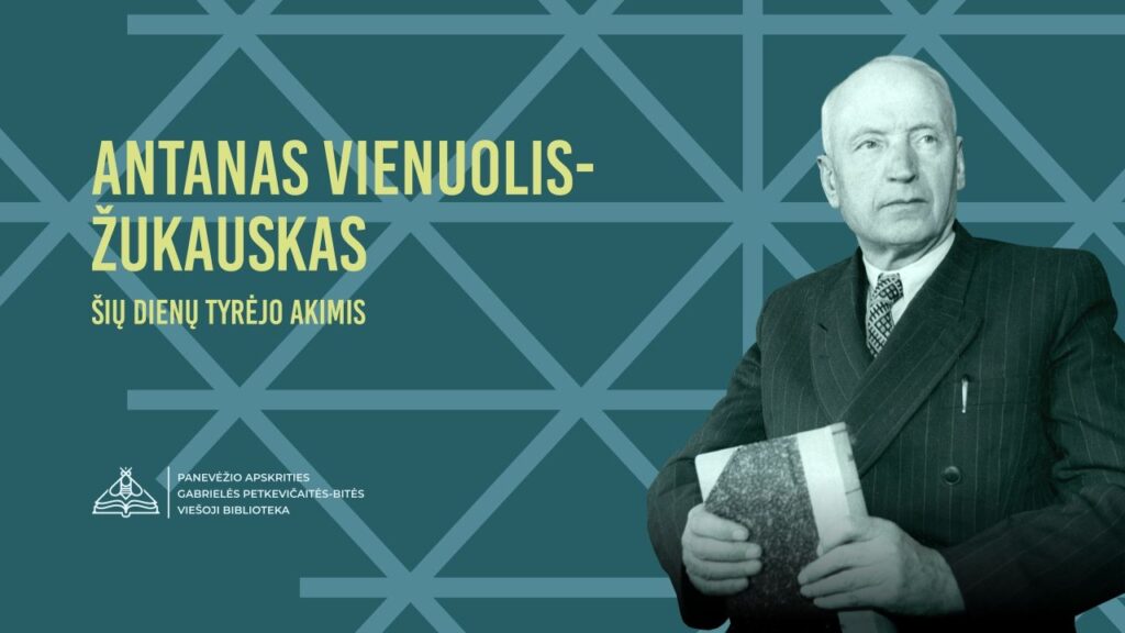 Bibliotekoje – Antano Vienuolio-Žukausko atminimo vakaras