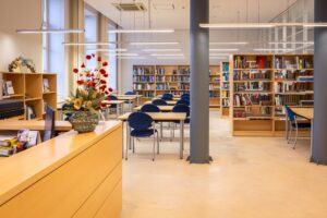 Didžiosios skaityklos erdvė