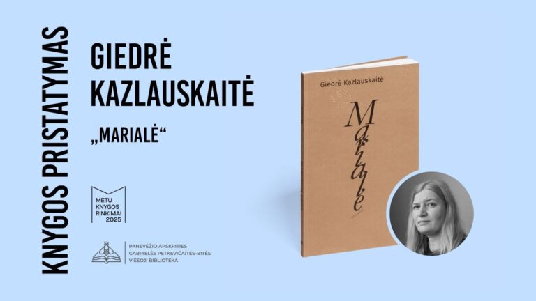 Pristatoma knyga ir knygos autorės nuotrauka
