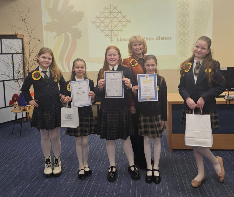 Biblioteka organizavo Panevėžio miesto mokyklinio ugdymo įstaigų 4-tų klasių mokinių konkursą „Neatrasti lietuvių kalbos lobiai“