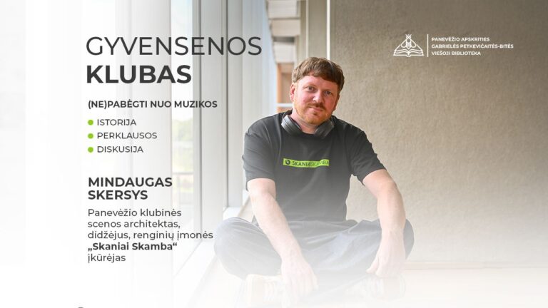 Mindaugas Skersys yra vienas iš miesto klubinės kultūros architektų, praeityje garsus didžėjus, vinilo ir kokybiško garso entuziastas