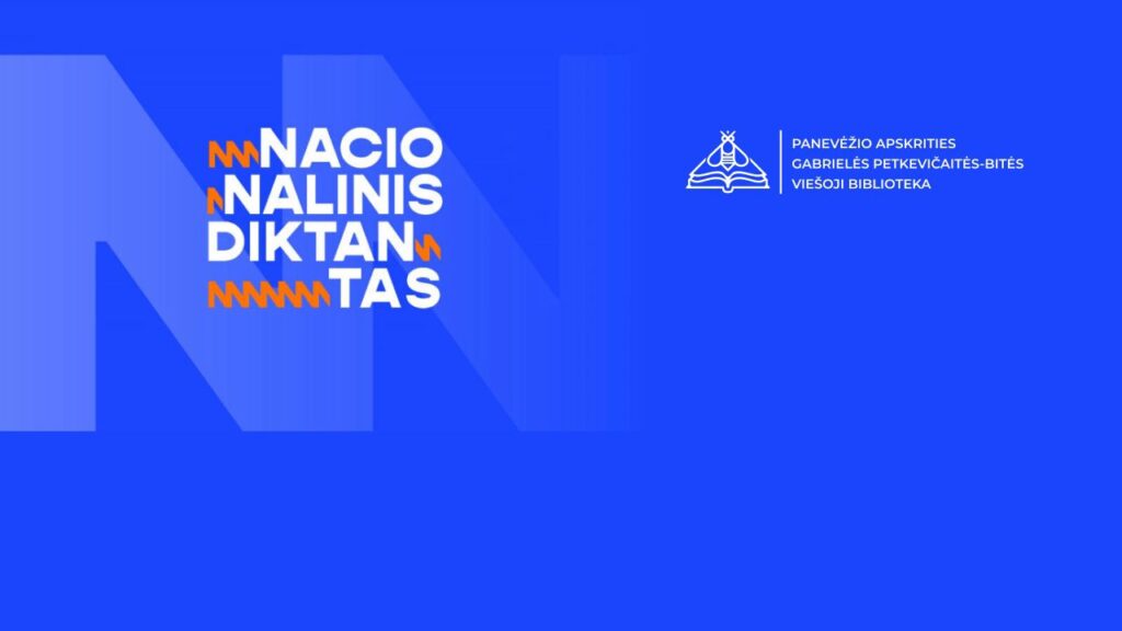 Kitą savaitę – Nacionalinis diktantas