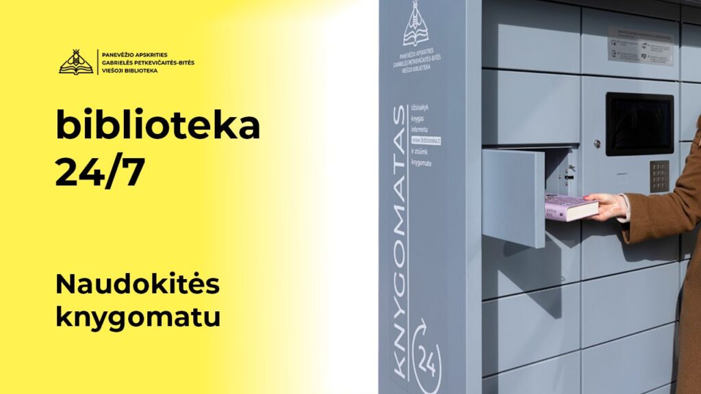 Knygomatas – biblioteka tavo ritmu