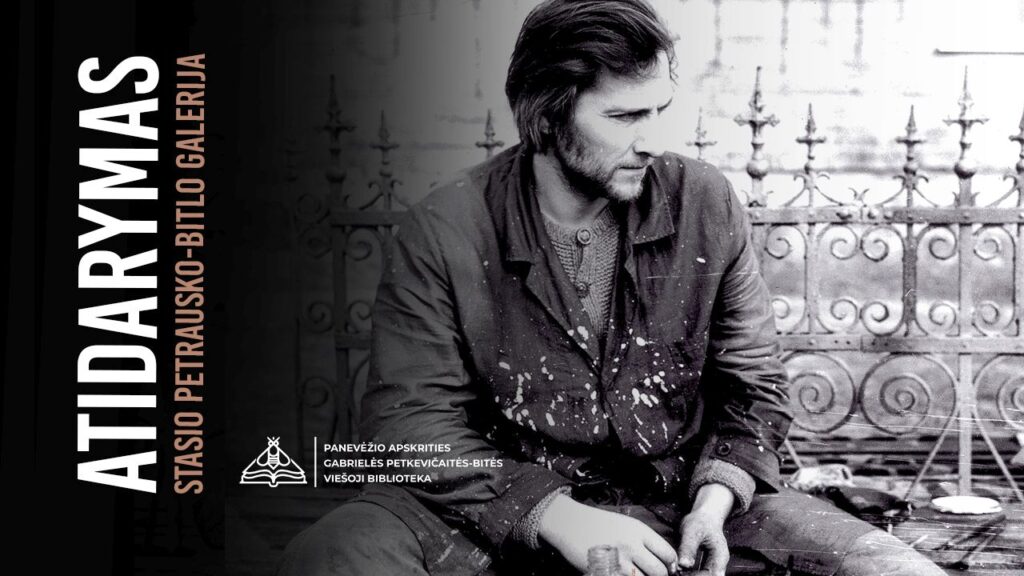 Biblioteka atidaro Stasio Petrausko-Bitlo galeriją