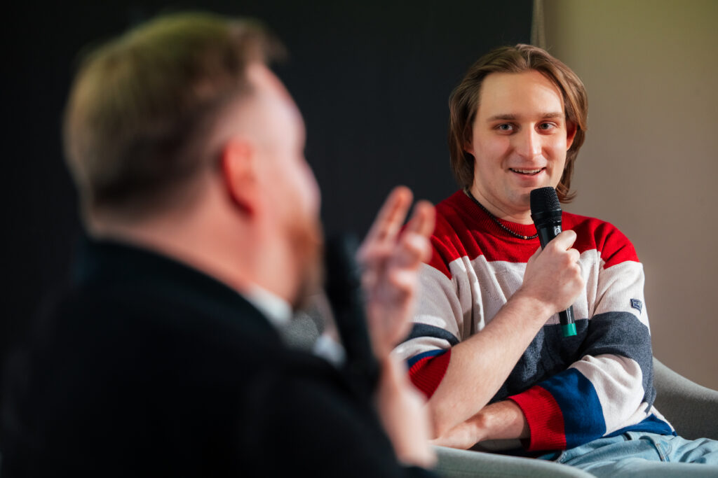 Kontrapunktas spektaklyje – Arvydas Šliogeris