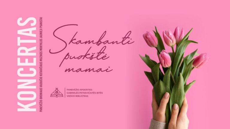 Skambanti puokštė mama, koncertas