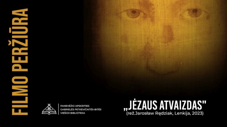 Bibliotekoje – režisieriaus Jarosławo Rędziako dokumentinio filmo „Jėzaus atvaizdas“ (Lenkija, 2023) peržiūra