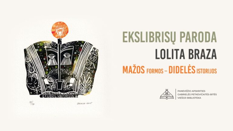 Lolitos Braza ekslibrisų paroda „Mažos formos – didelės istorijos“