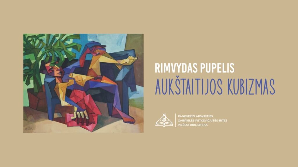 Rimvydo Pupelio tapyba bibliotekoje: spalvų, jausmų ir erdvės žaismas