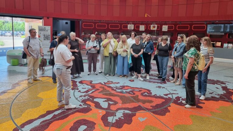 Grupė Zarasų krašto švietimo, kultūros, turizmo ir žiniasklaidos atstovų lankėsi Ventspilio mokslo centre