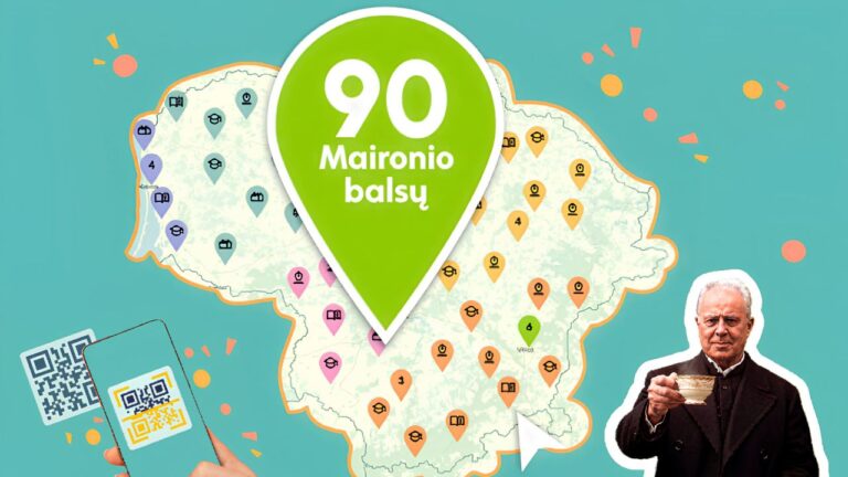 Maironio lietuvių literatūros muziejus pristato projektą „90 Maironio balsų“