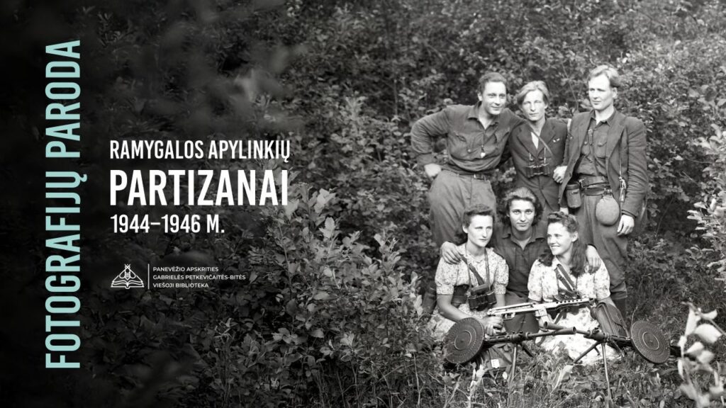 Bibliotekoje – pirmąsyk į dienos šviesą grįžtančios partizanų istorijos