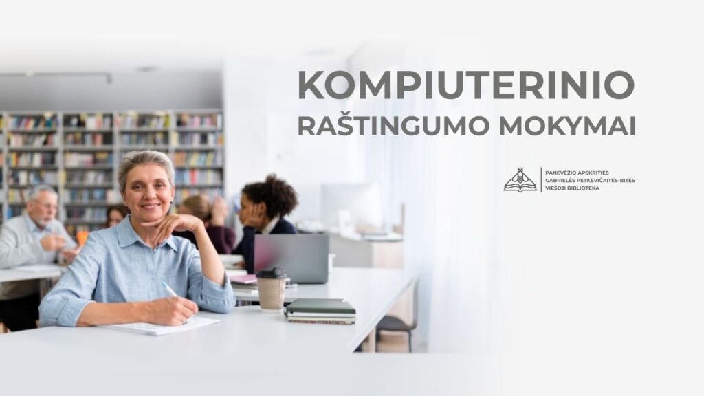 Vėl kviečia kompiuterio raštingumo mokymai