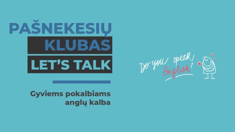 Angliškų pašnekesių klubas lets talk