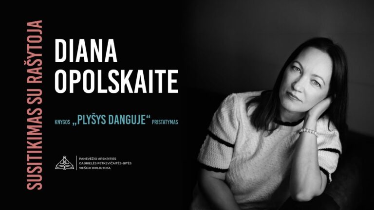 Dainos Opolskaitės knygos „Plyšys danguje“ pristatymas