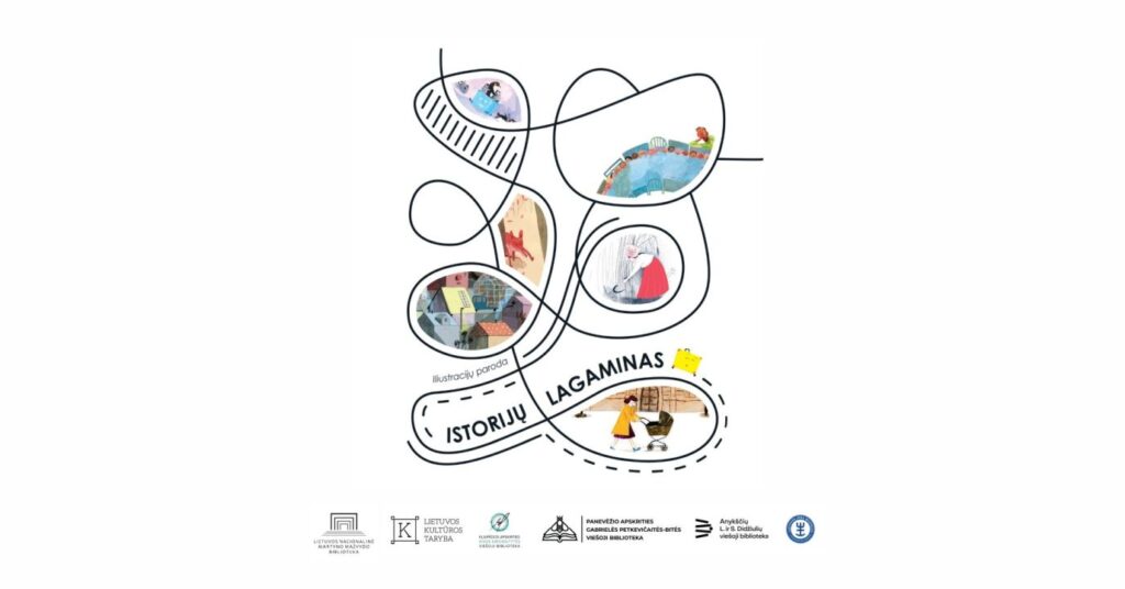 Knygų iliustracijų paroda ir ją lydinčios edukacijos vaikams